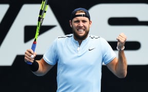 US star Jack Sock at the ASB Classic.