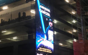 Andrew Speir's friends rallied to rent billboards to help fundraise for his cancer treatment.