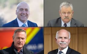Southern mayors, clockwise from top left: Central Otago District Mayor Tim Cadogan,  Southland District Mayor Gary Tong, Gore District Mayor Tracy Hicks and Waitaki District Mayor Gary Kircher