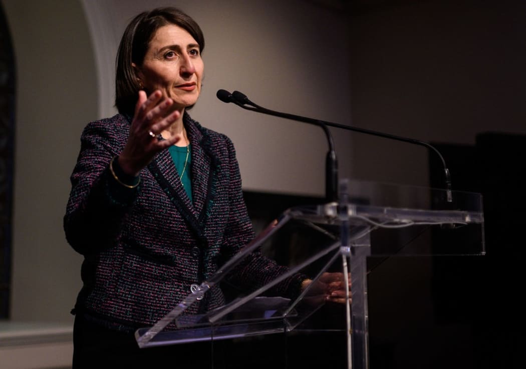 File photo of New South Wales Premier Gladys Berejiklian.