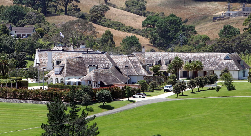 The Coatesville house rented buy Kim Dotcom is up for sale.