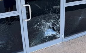 Shane Martin expects the damage will cost around $4,000 to fix.