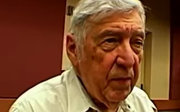 Screenshot of American composer Gunther Schuller