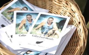 The service booklet for Sir Colin Meads' funeral in Te Kuiti on 28 August 2017.
