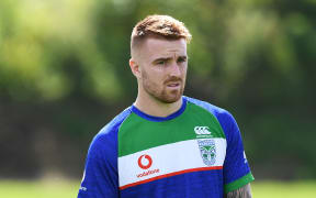 New Vodafone Warriors player Adam Keighran.