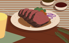 Carnivore diet illustration.