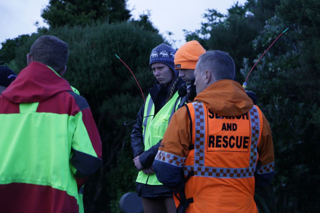 Search and rescue workers preparing to search for missing Auckland woman Kim Bambus.