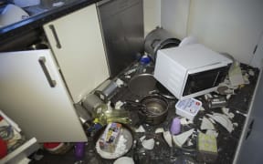Kaikoura earthquake, Mark Solomon's house is beyond repair.