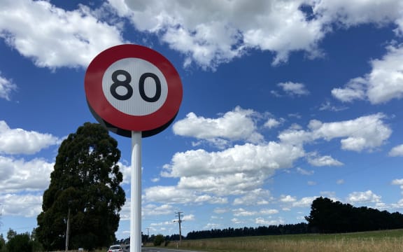 80kmh limits have been raised on SH2 in anticipation of speed limit changes which will take effect in two weeks' time.