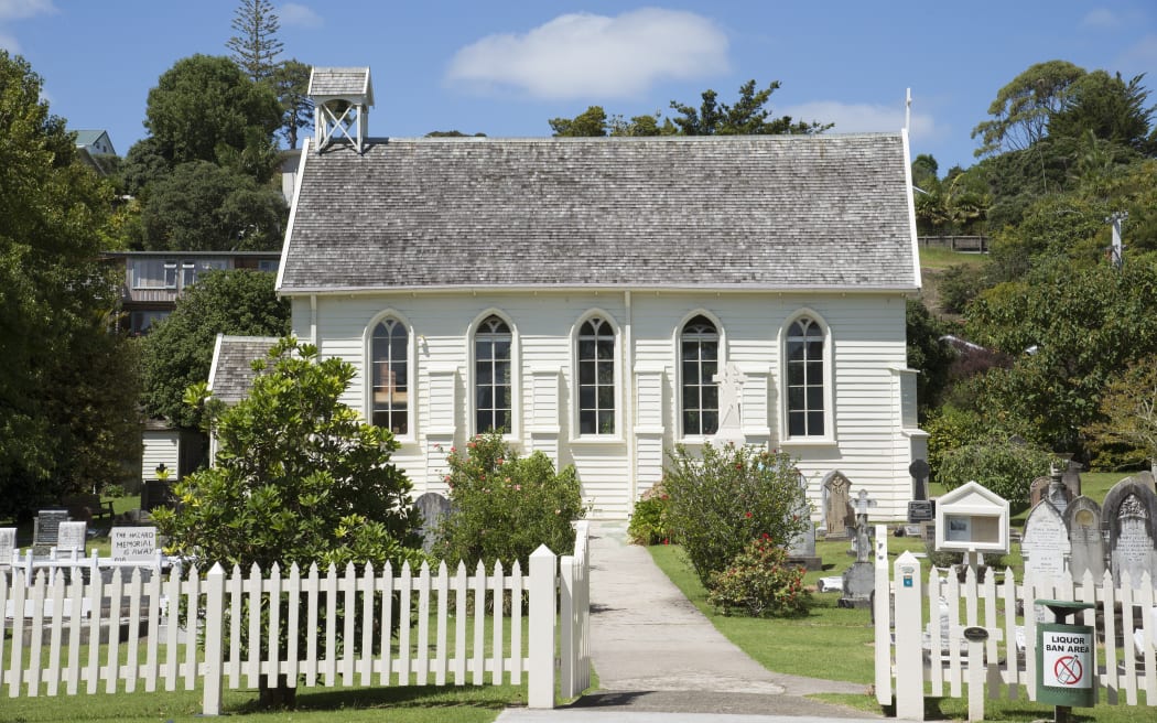 Christ Church in Russell, NZ's oldest active church.