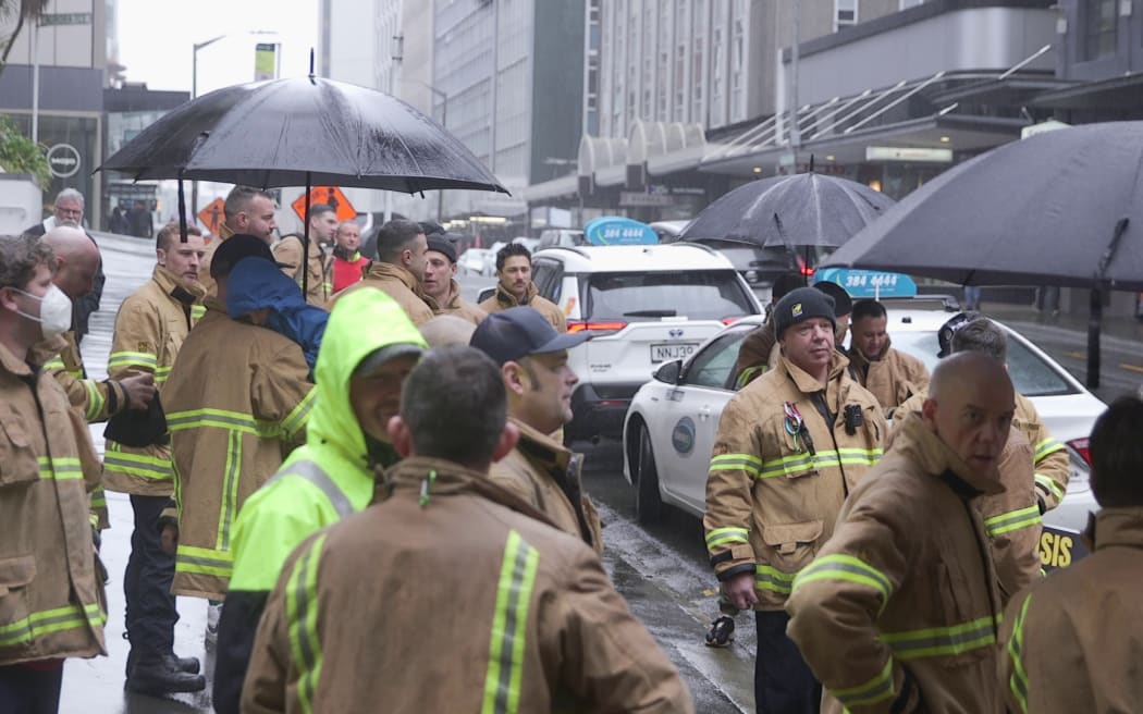 Wellington fire fighter strike