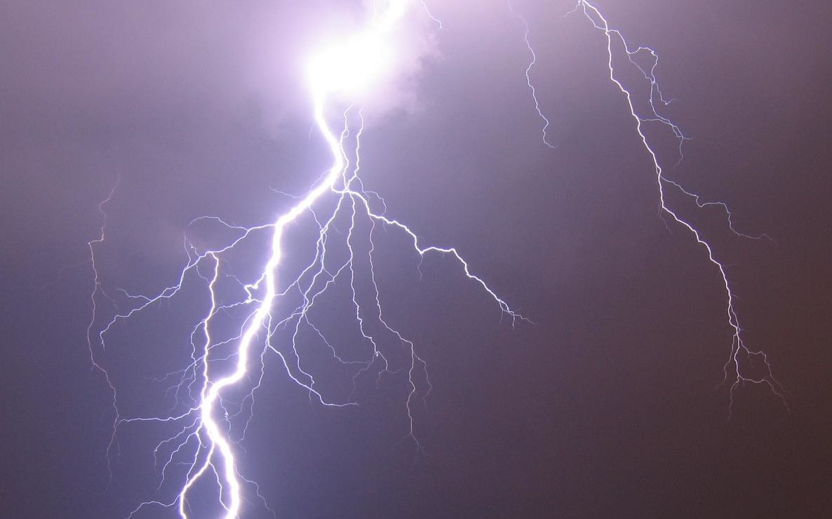 Thunder and lightning