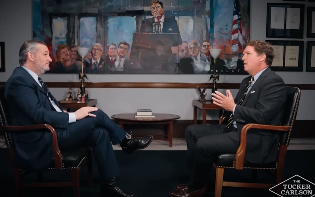 Senator Ted Cruz on Tucker Carlson's network