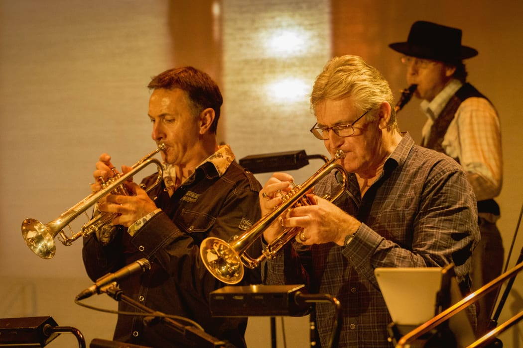 The horn section