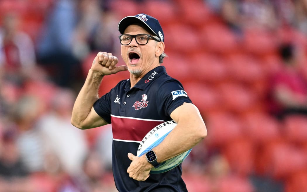 Queensland Reds coach Les Kiss.