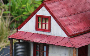 'Bigature' of Field Hut in the Tararua Ranges