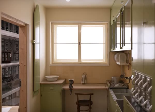 The Frankfurt Kitchen part of the V&A collection.