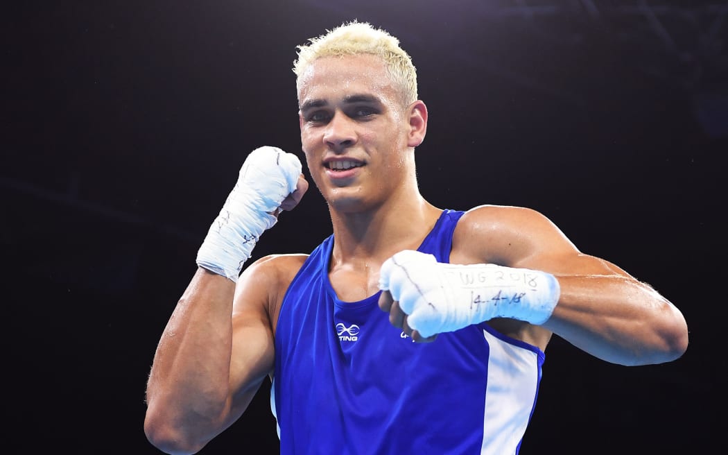 New Zealand boxer David Nyika.