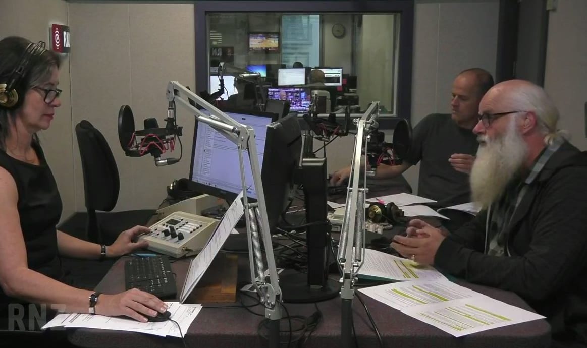 Joe Green in the studio.