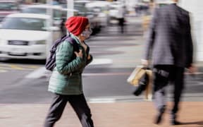 Cuba Street - Wellington in alert level 2 on 24 June 2021.
