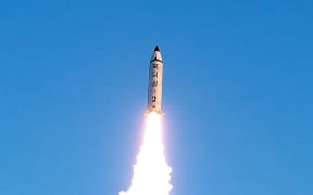 This photo was released by North Korea last month.