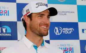 New Zealand's Daniel Pearce leads after the opening round at Natadola Bay.