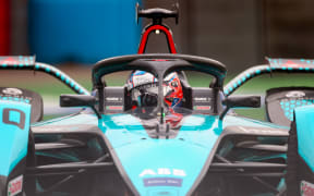 New Zealand Formula E driver Mitch Evans. Jaguar Racing.