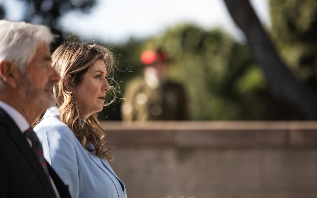 Jo Luxton at the Commemoration for Vietnam Veterans Day