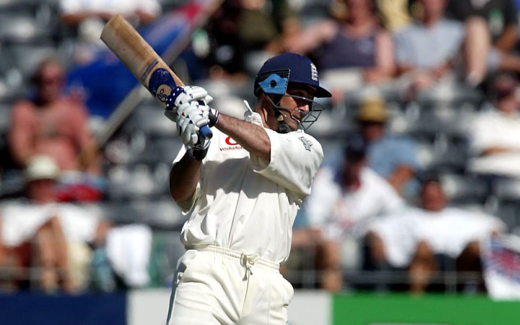 Graham Thorpe playing against New Zealand in Christchurch in 2002.


045398