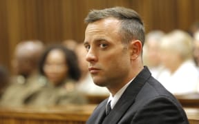 South African Paralympian Oscar Pistorius during his trial in Pretoria, in 2016.