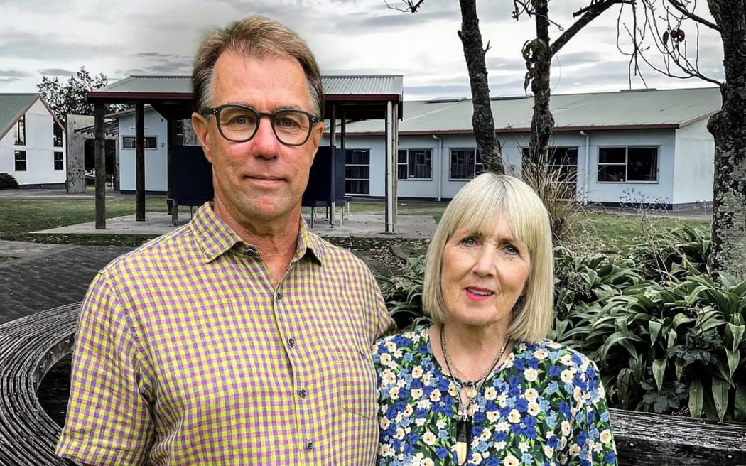 School counsellors Kath and Ron Cronin-Lampe who worked at Melville High School in Hamilton