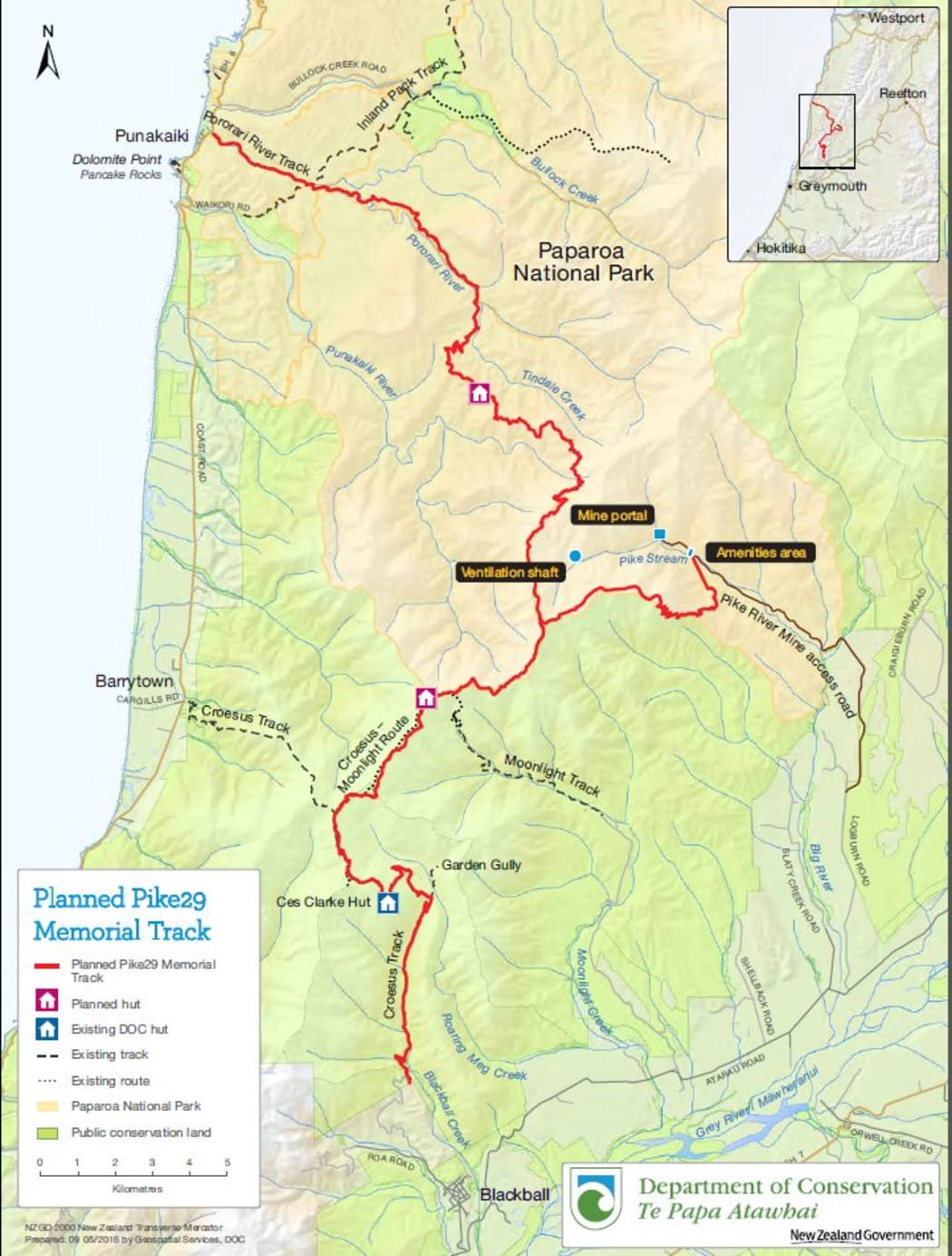 Pike River mine Great Walk route finalised RNZ News