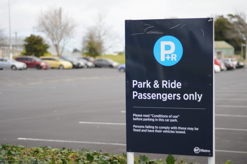 Auckland Transport's Park & Ride facility in Dalgety Drive, Wiri.