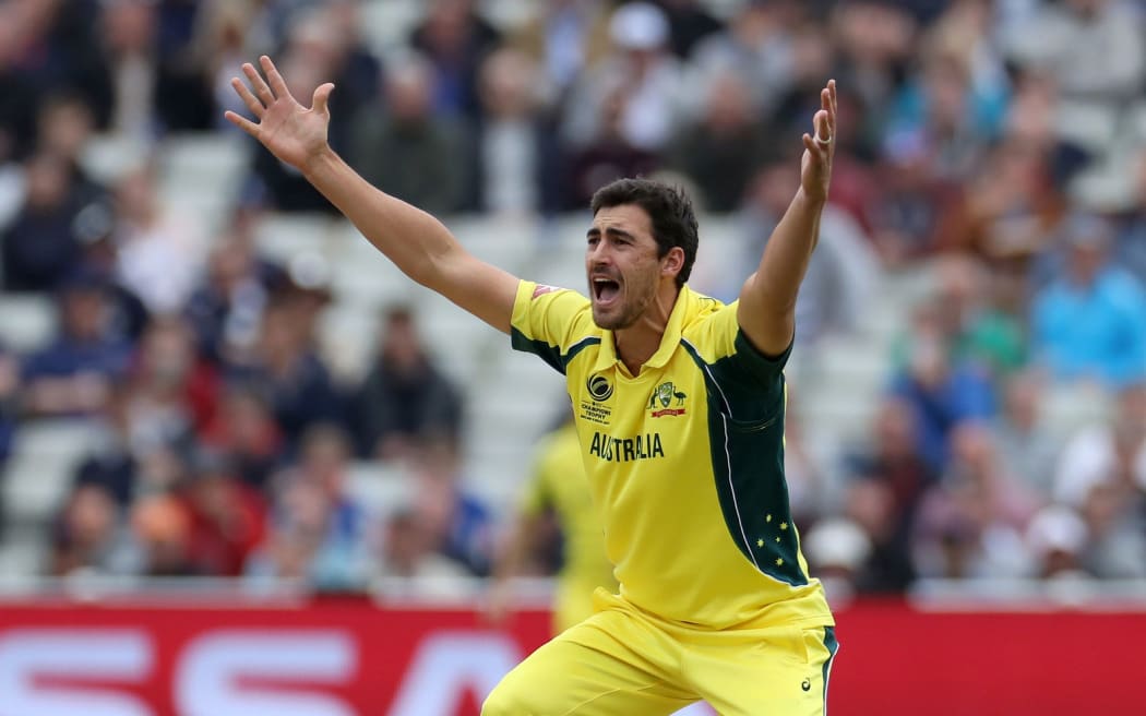 Australian bowler Mitchell Starc.