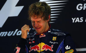 Sebastian Vettel at the Abu Dhabi Grand Prix in 2010
