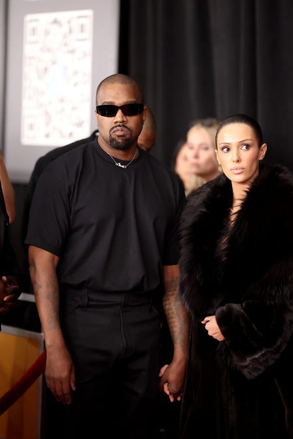 Kanye West and Bianca Censori attend the 67th Annual GRAMMY Awards.