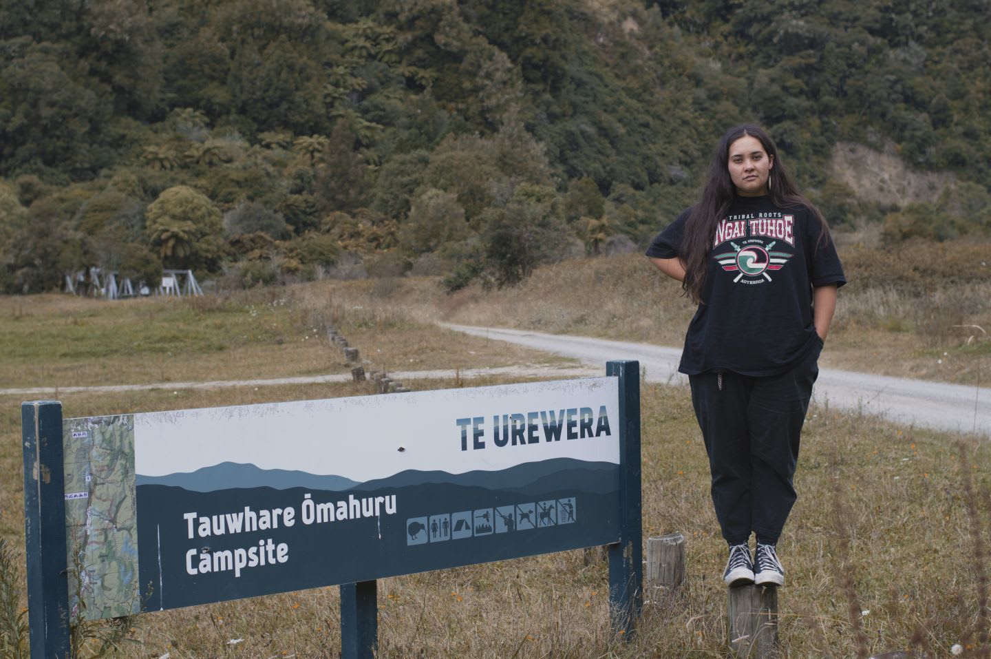 Kahu takes He Kākano up Matahi Valley Road