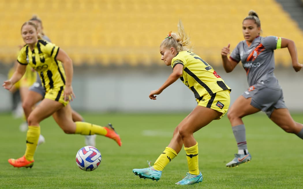Alyssa Whinham of the Wellington Phoenix.