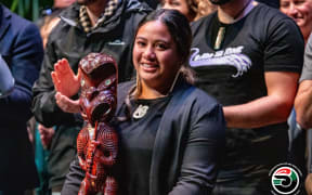 Hinewai Netana-Williams won the overall Senior Māori Pei Te Hurinui Jones trophy.