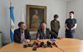 The painting, 'Portrait of a Lady,' by the Italian Baroque painter Giuseppe Ghislandi, was handed over to officials in Argentina.