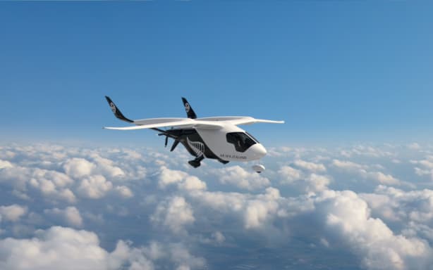 Air New Zealand has bought its first battery powered-electric aircraft, an Alia CTOL aircraft from US-based company Beta Technologies.