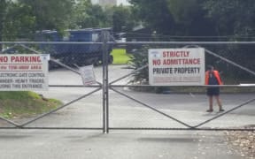 The recycling centre on Auckland's Constellation Drive.