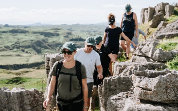 This is only the second season Te Aratipi Station near Waimārama has been open to walkers.