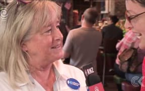 Democrats gather at Auckland sports bar to watch election