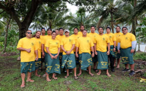 The National Park of American Samoa fire crew that is heading to California