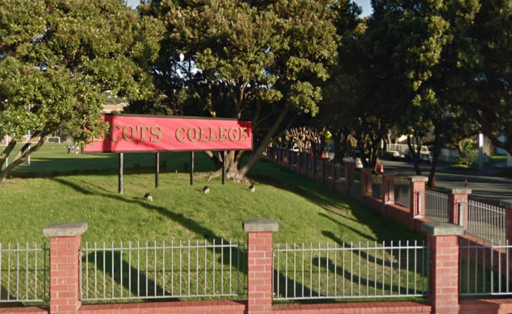 Scots College sign.