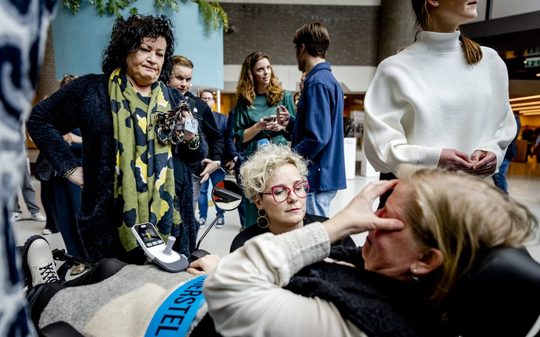 The Hague: Patient advocates organisations presented a petition signed by more than 100,000 people calling for more research and support for those with Long Covid, including seriously ill and disabled patients, on 13 February, 2024.