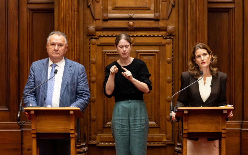 Shane Jones and Nicola Willis give energy update