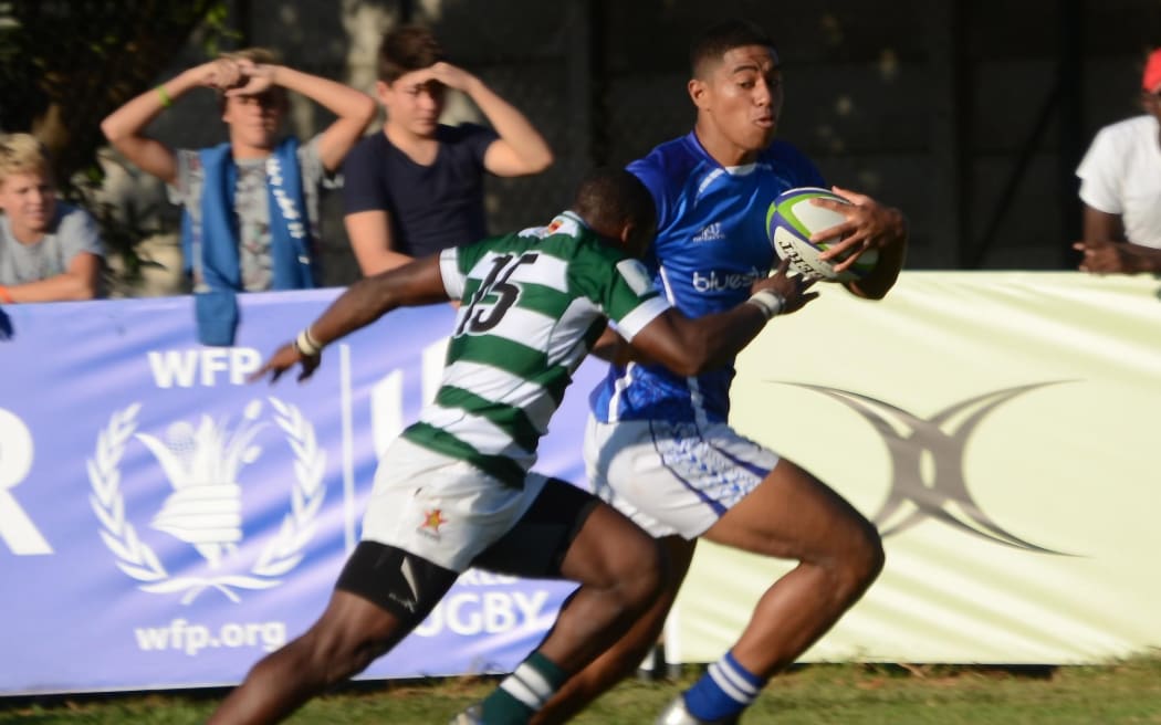 Samoa scored eight tries in overcoming hosts Zimbabwe 54-24 at the World Rugby U20 Trophy 2016 in Harare.