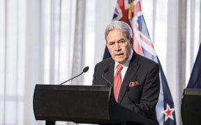 Deputy Prime Minister Winston Peters on on 24 November, 2023.
